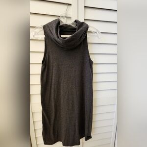 American Apparel Dark Gray Sleeveless Dress